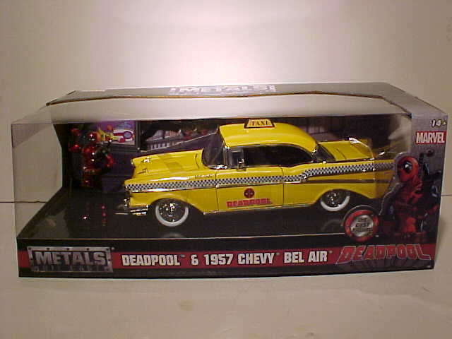 Deadpool 1957 Bel Air Checker Taxi Cab