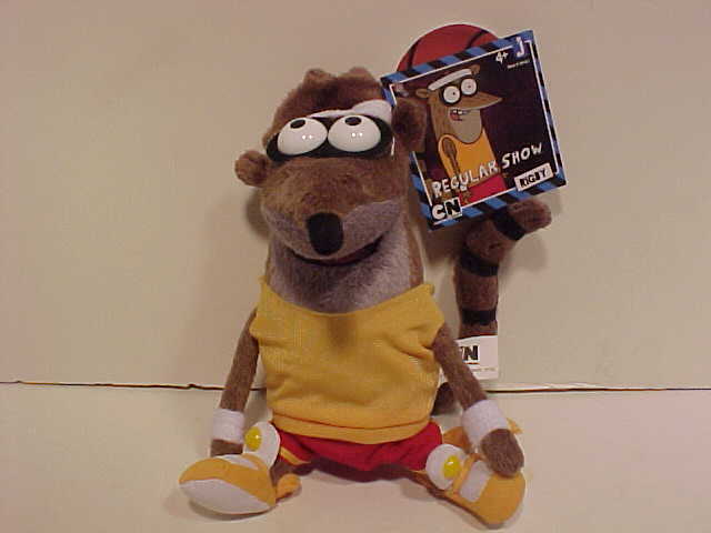 mordecai and rigby stuffed animals